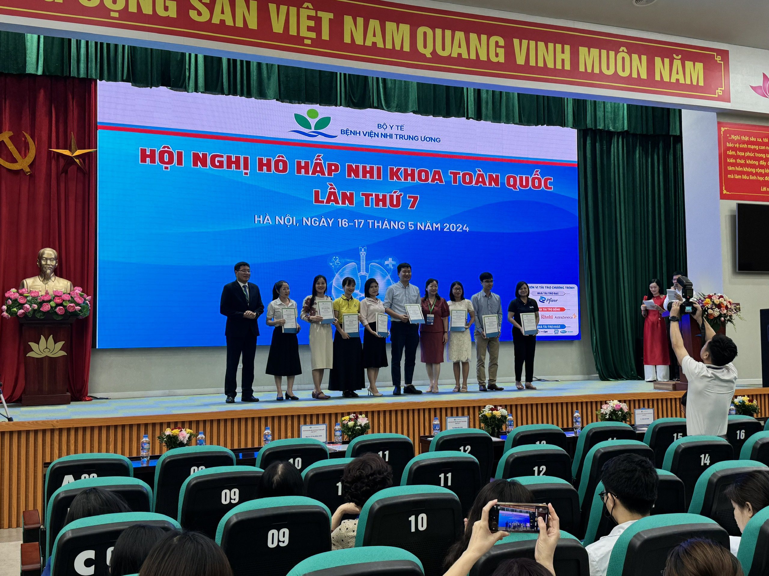 CHÚC MỪNG HỘI NGHỊ HÔ HẤP NHI KHOA TOÀN QUỐC LẦN THỨ 7 DIỄN RA THÀNH CÔNG TỐT ĐẸP